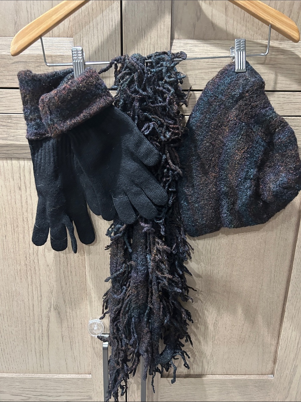 Parkhurst Dark Multitone 3pc Knit Set